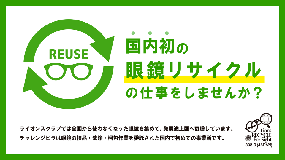 眼鏡リサイクル